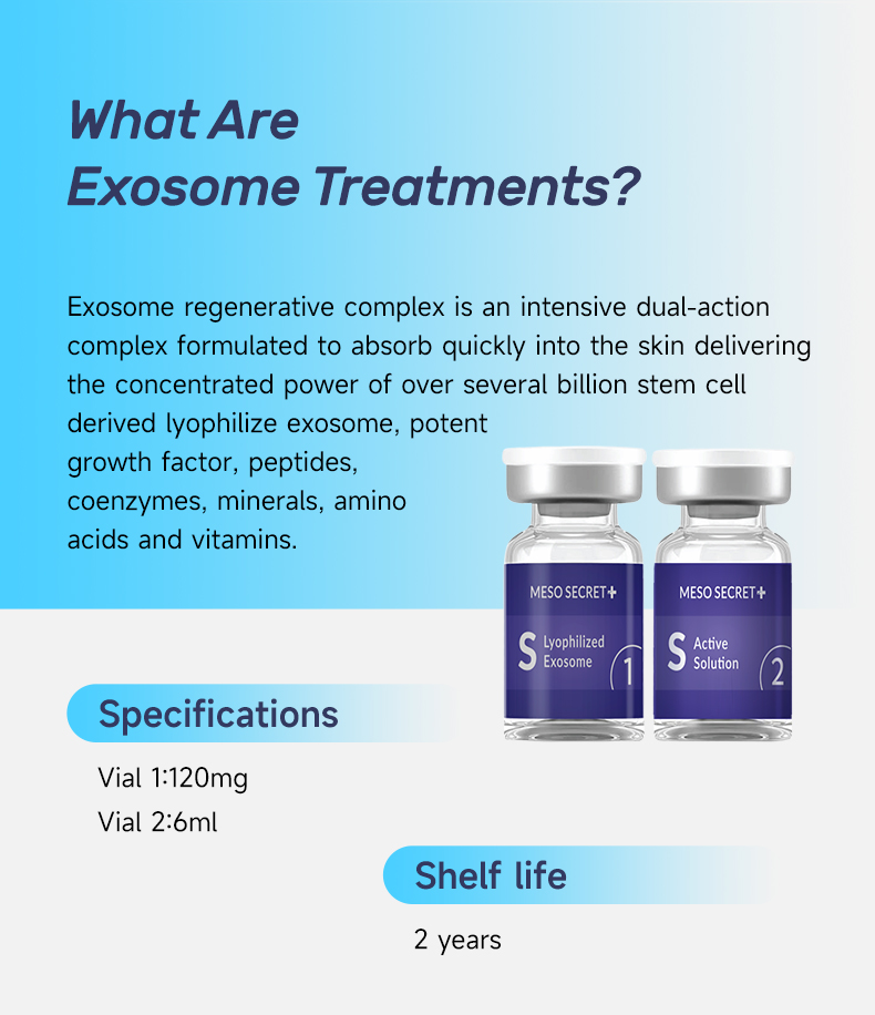 Meso Secret Exosomes for Cell Revival Skin Regeneration