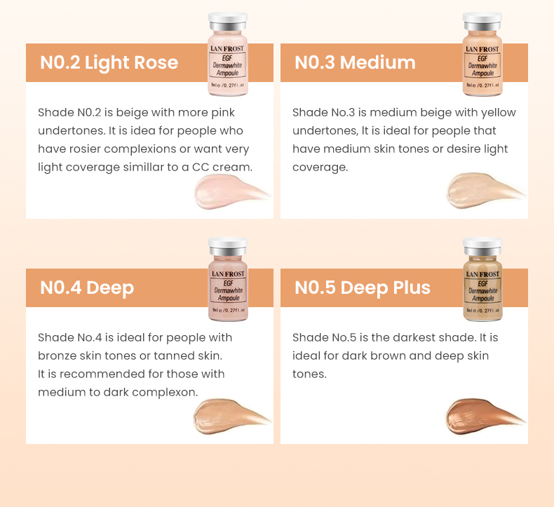 BB Facial Glow Starter Kit Hydration Serum Foundation and Booster Mix 12 Vials