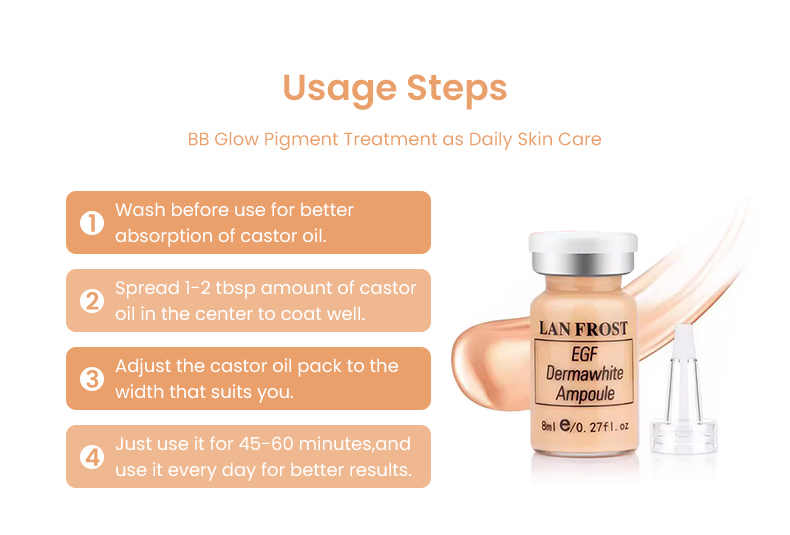 BB Facial Glow Starter Kit Hydration Serum Foundation and Booster Mix 12 Vials