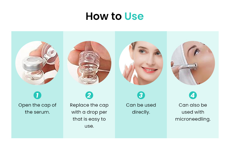 Booster Starter Kit 5 Types Booster Ampoules for Cosmetic Microneedling