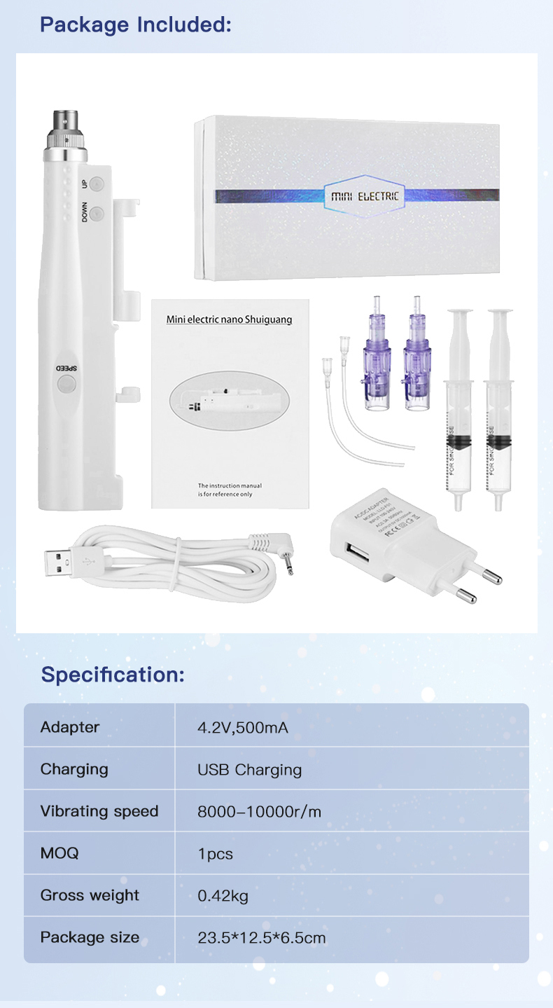 Nano Meso Gun Mesotheraphy Injector | Skin Enhancement Treatments