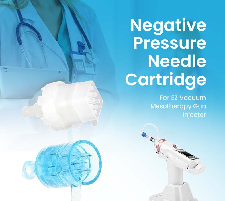 5pins 9pins Syringe Tube Fitter Consumable For EZ Meso Gun