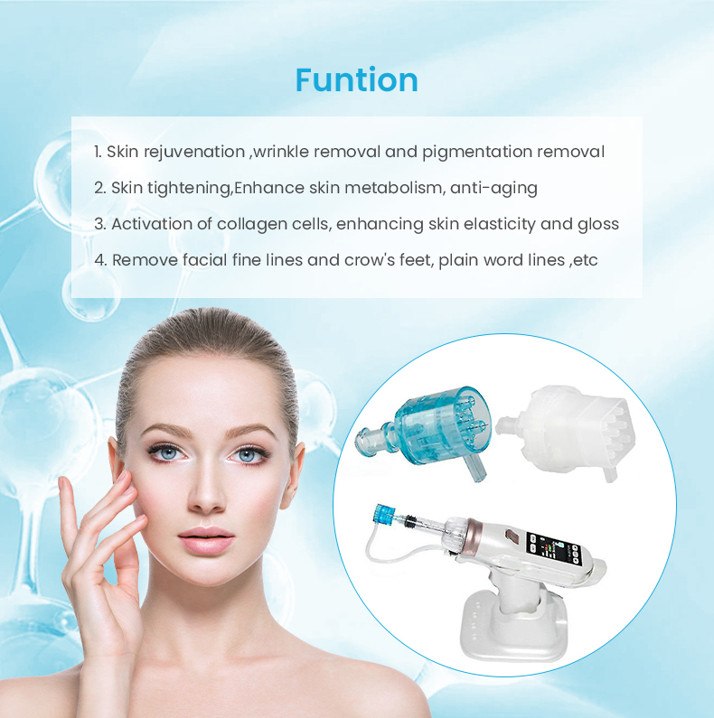 5pins 9pins Syringe Tube Fitter Consumable For EZ Meso Gun