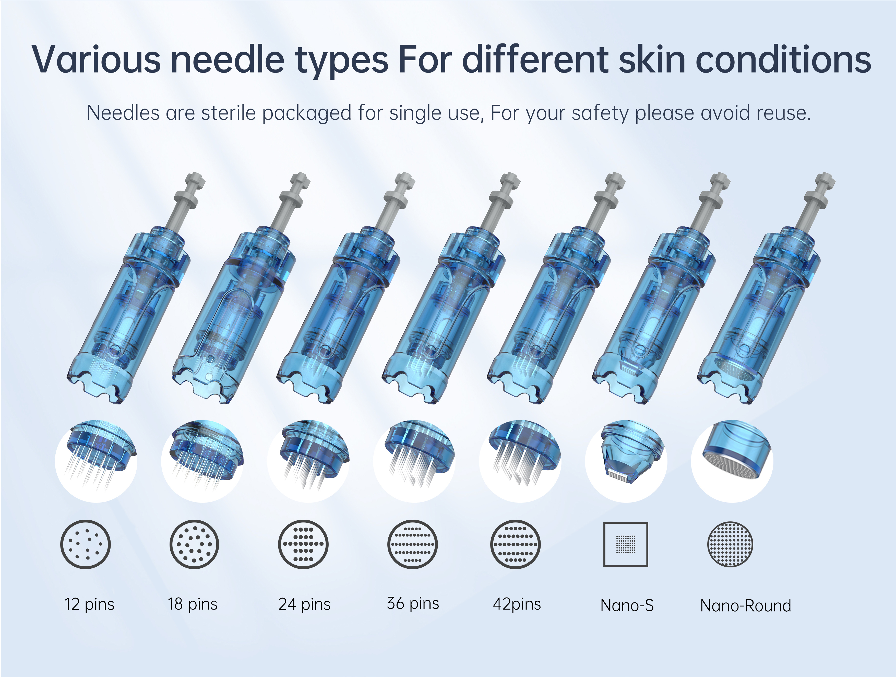 Cartridges Microneedling For Dr.pen A8s M8s A11