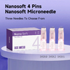 Microneedle Nanosoft 4 pin Needle 34G