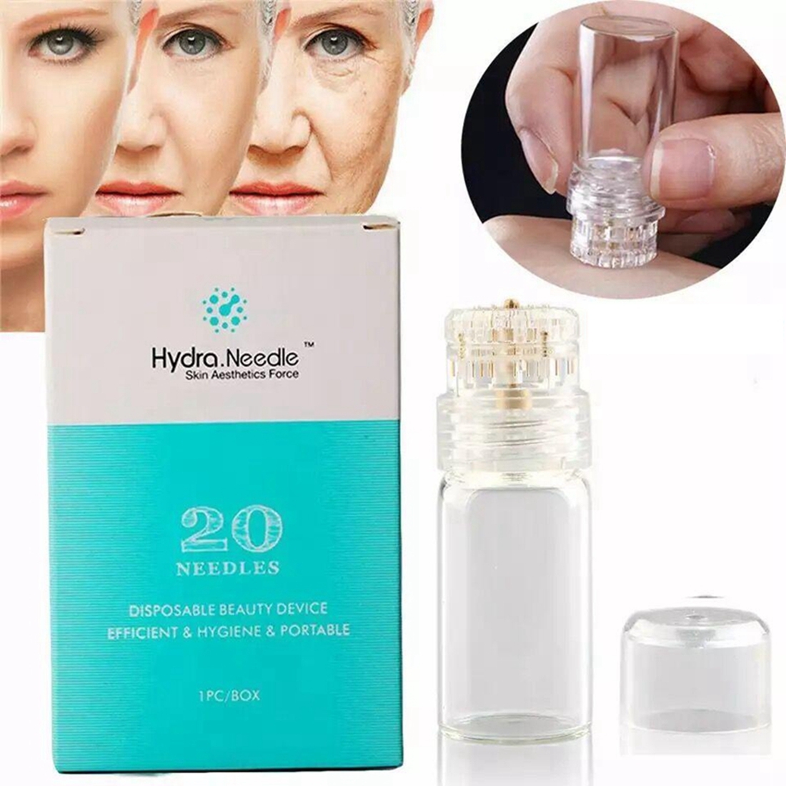 Hydra Needle 20 Microneedle Hydra Roller 64 Needle